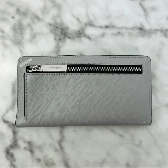 Kate Spade Staci Colorblock Large Slim Bifold Wallet - Picture 2 of 4